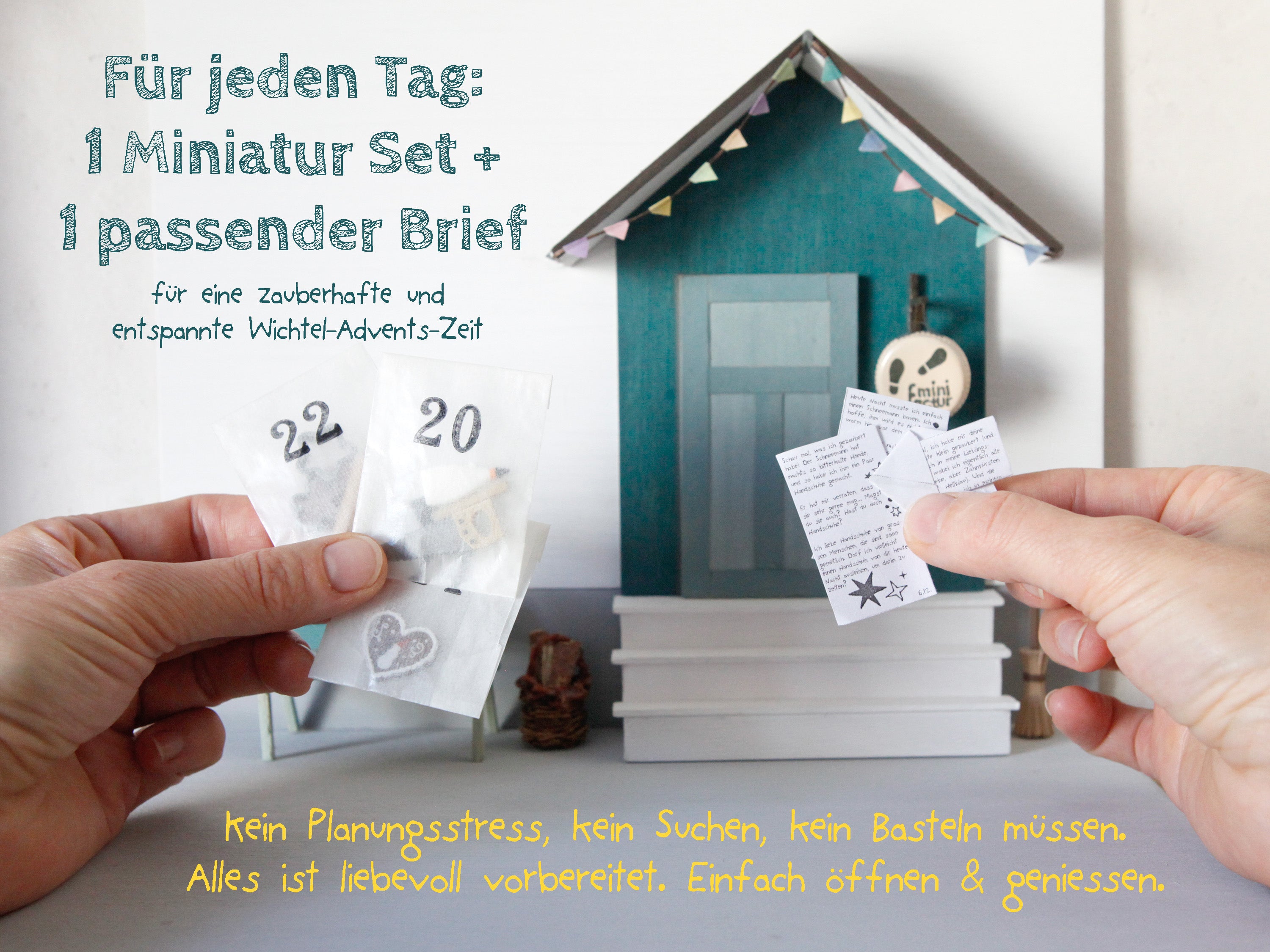 Wichtel Komplett Set 2025 Adventskalender