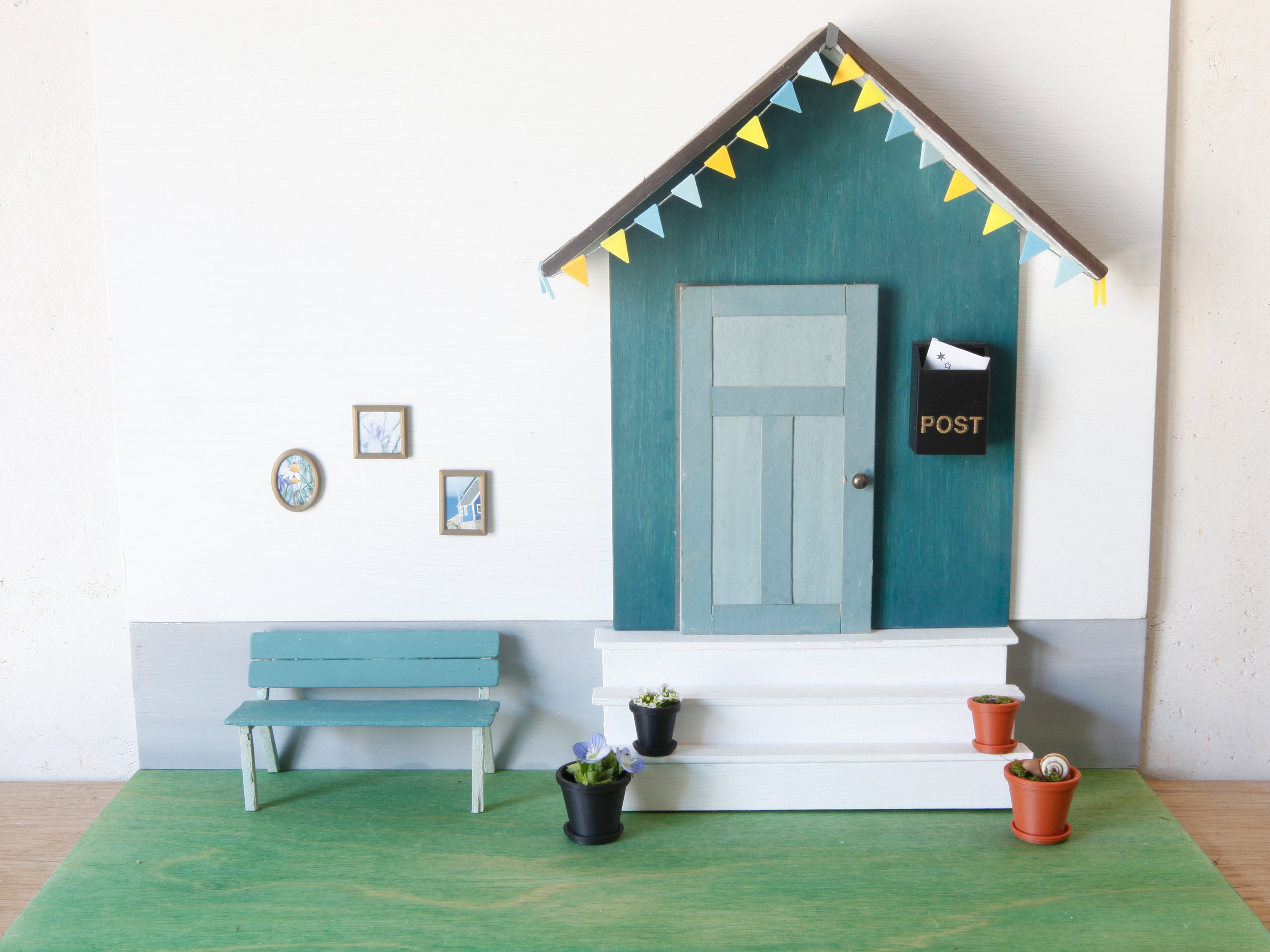 Miniatur Blumentöpfe 2er Set