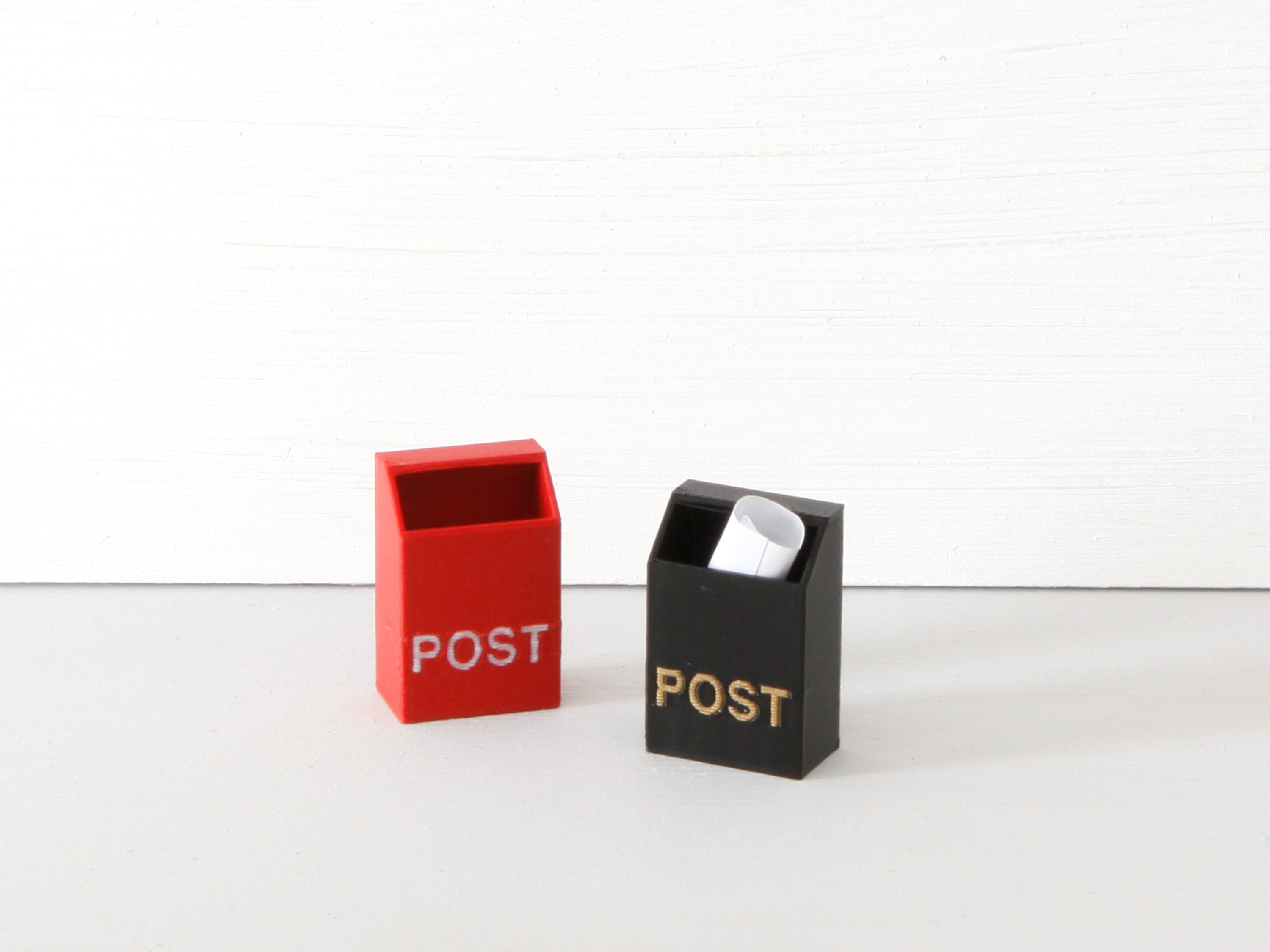 Miniatur Briefkasten für die Wichteltür