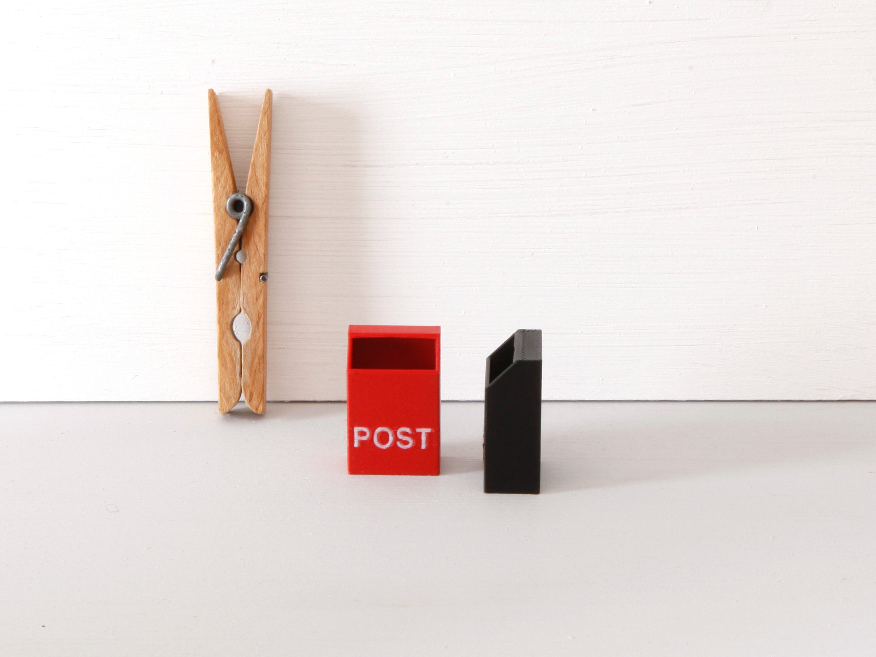 Miniatur Briefkasten für die Wichteltür