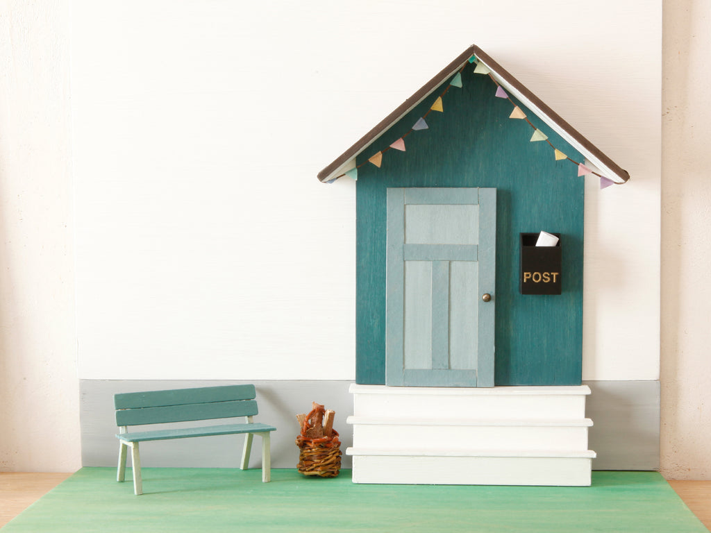 Miniatur Briefkasten für die Wichteltür
