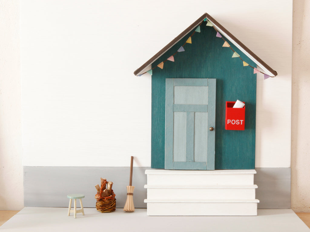 Miniatur Briefkasten für die Wichteltür
