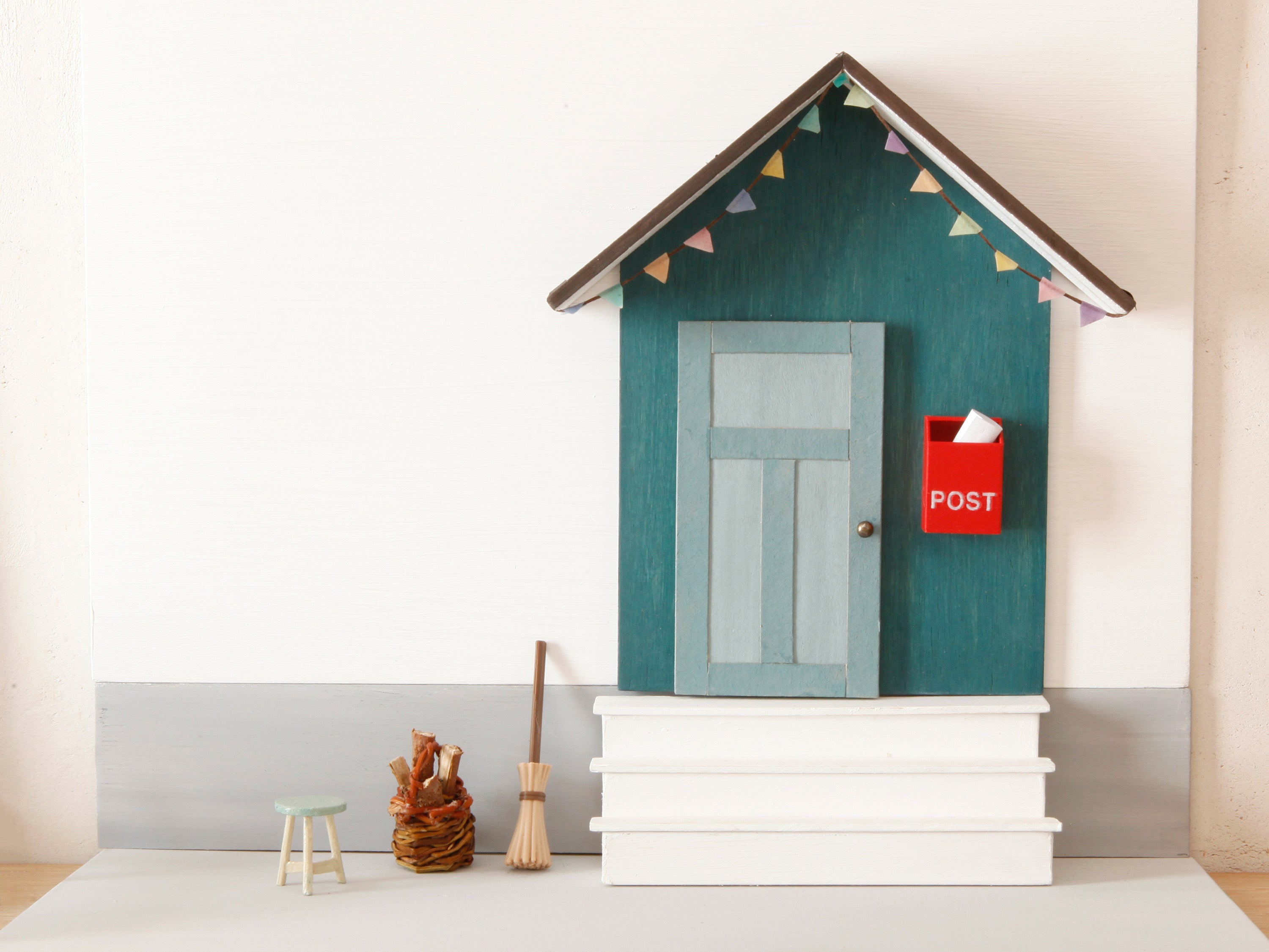 Miniatur Briefkasten für die Wichteltür