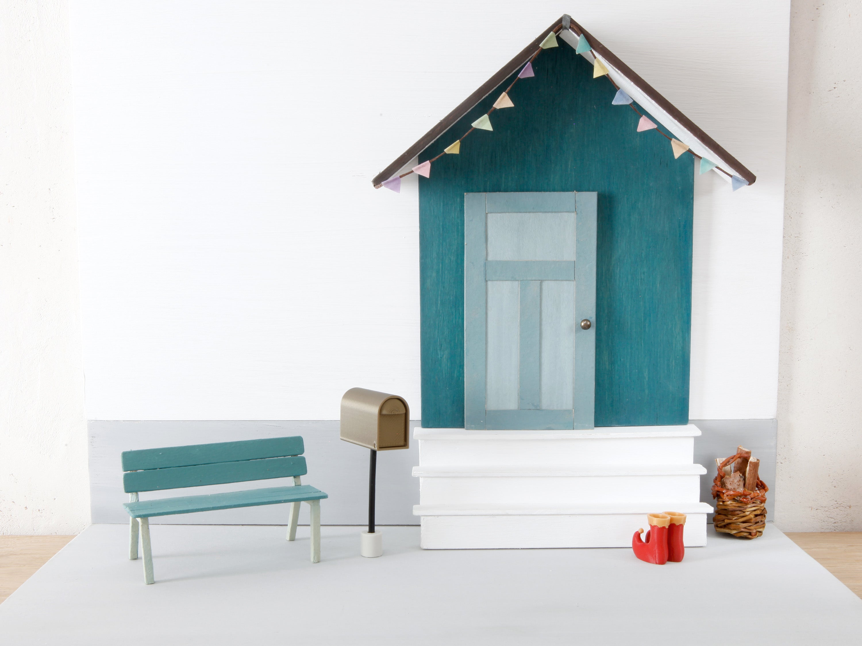 Miniatur Briefkasten für die Wichteltür