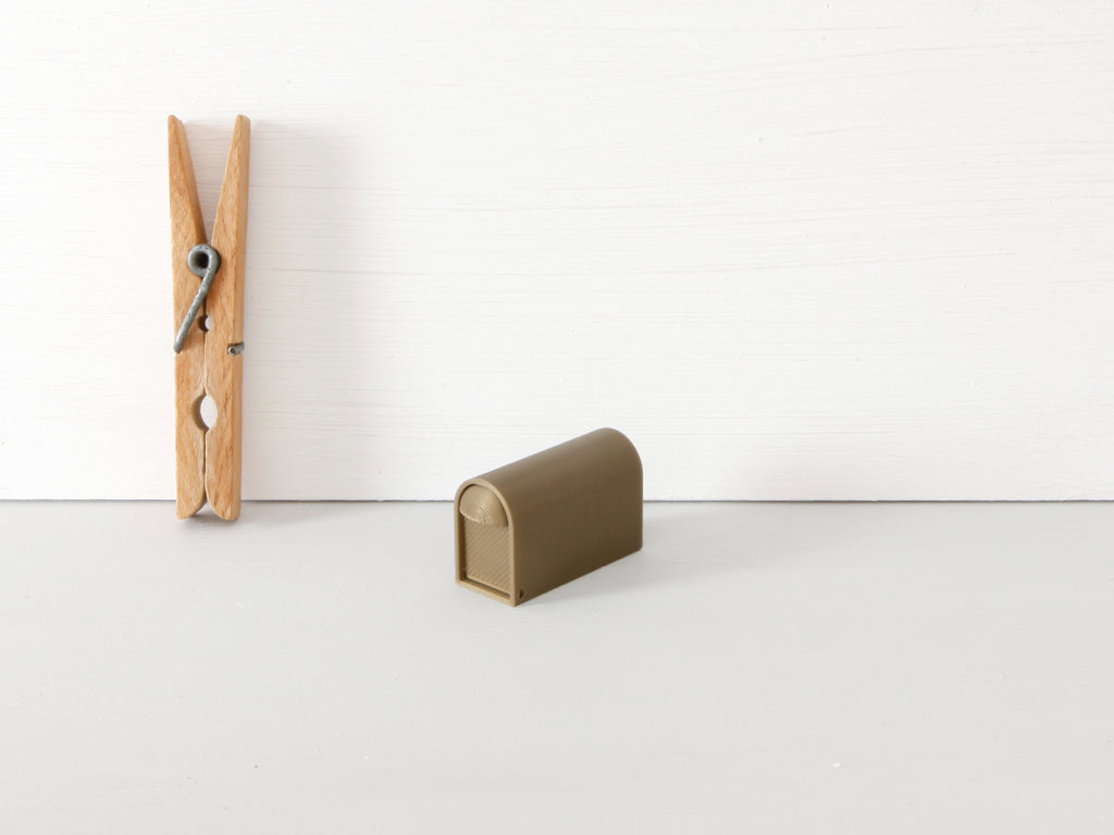 Miniatur Briefkasten für die Wichteltür