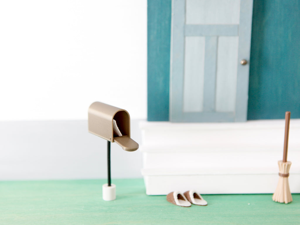 Miniatur Briefkasten für die Wichteltür