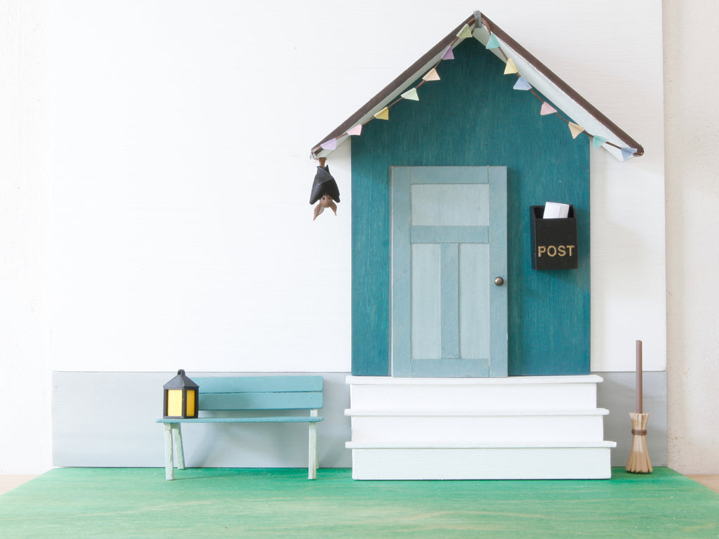 Miniatur Fledermaus für die Wichteltür