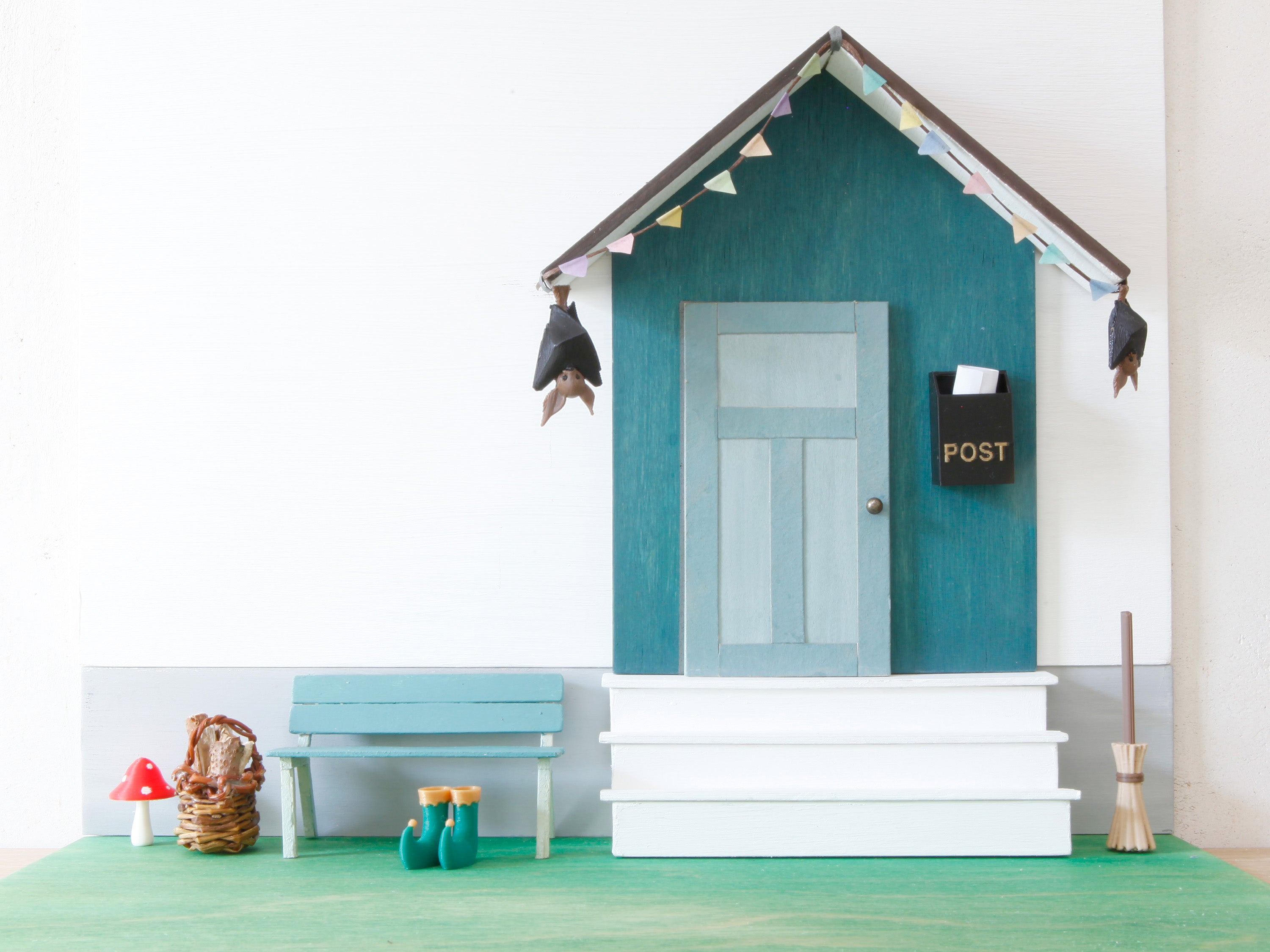 Miniatur Fledermaus für die Wichteltür