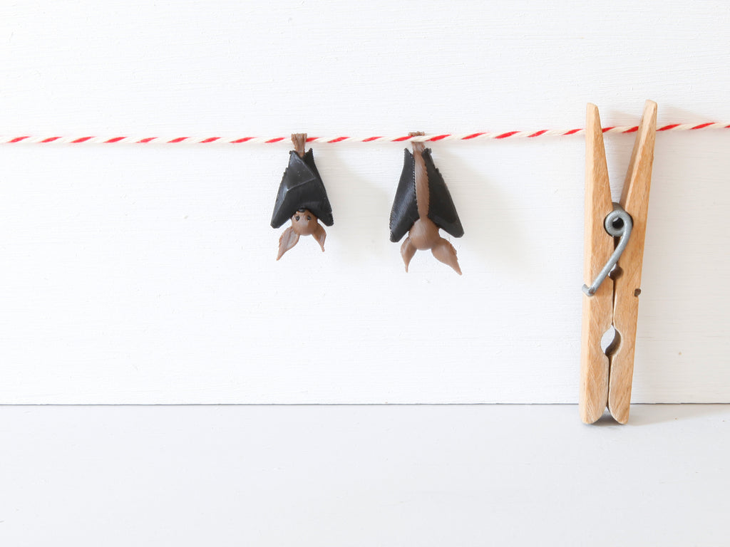 Miniatur Fledermaus für die Wichteltür