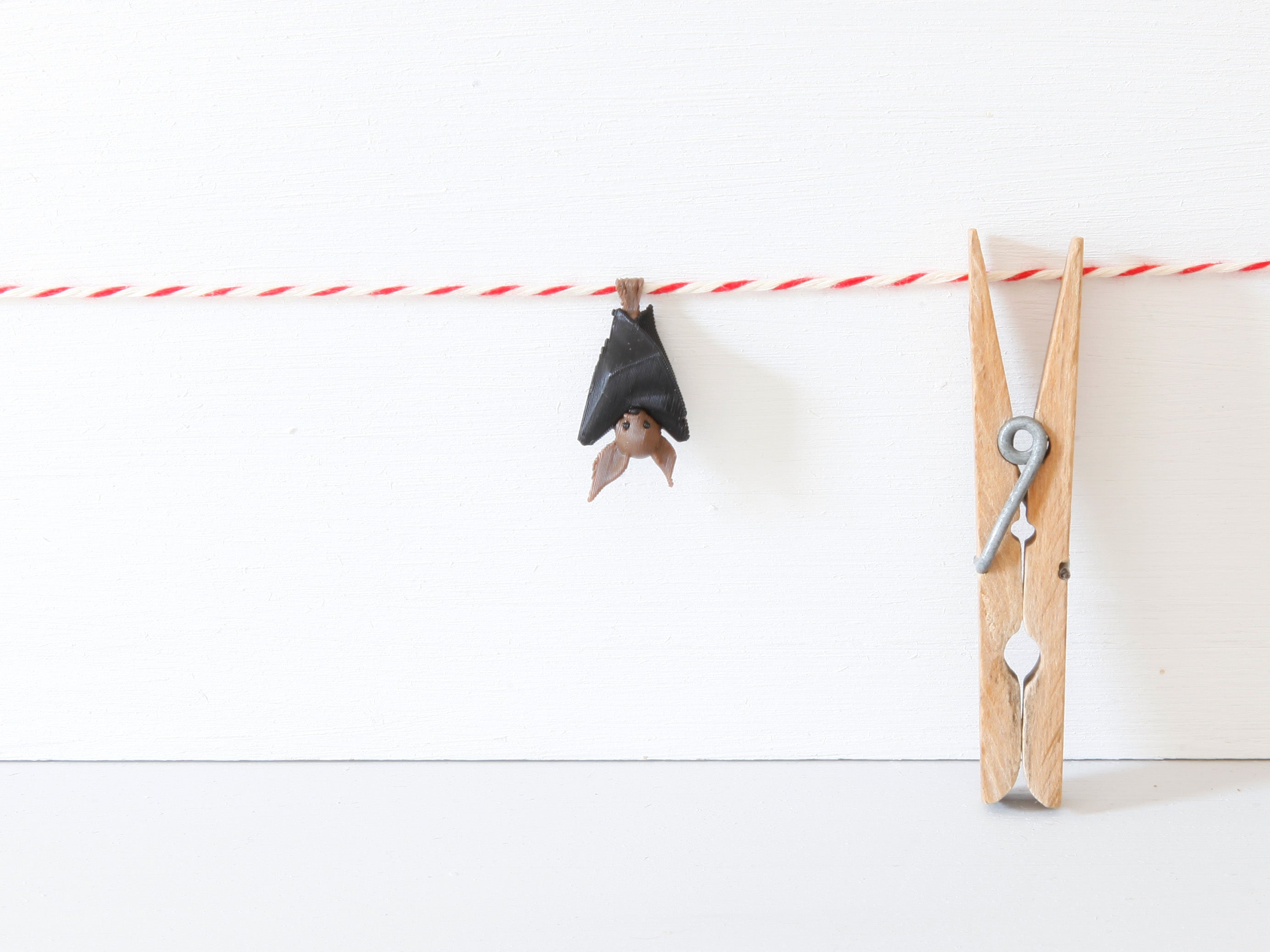 Miniatur Fledermaus für die Wichteltür