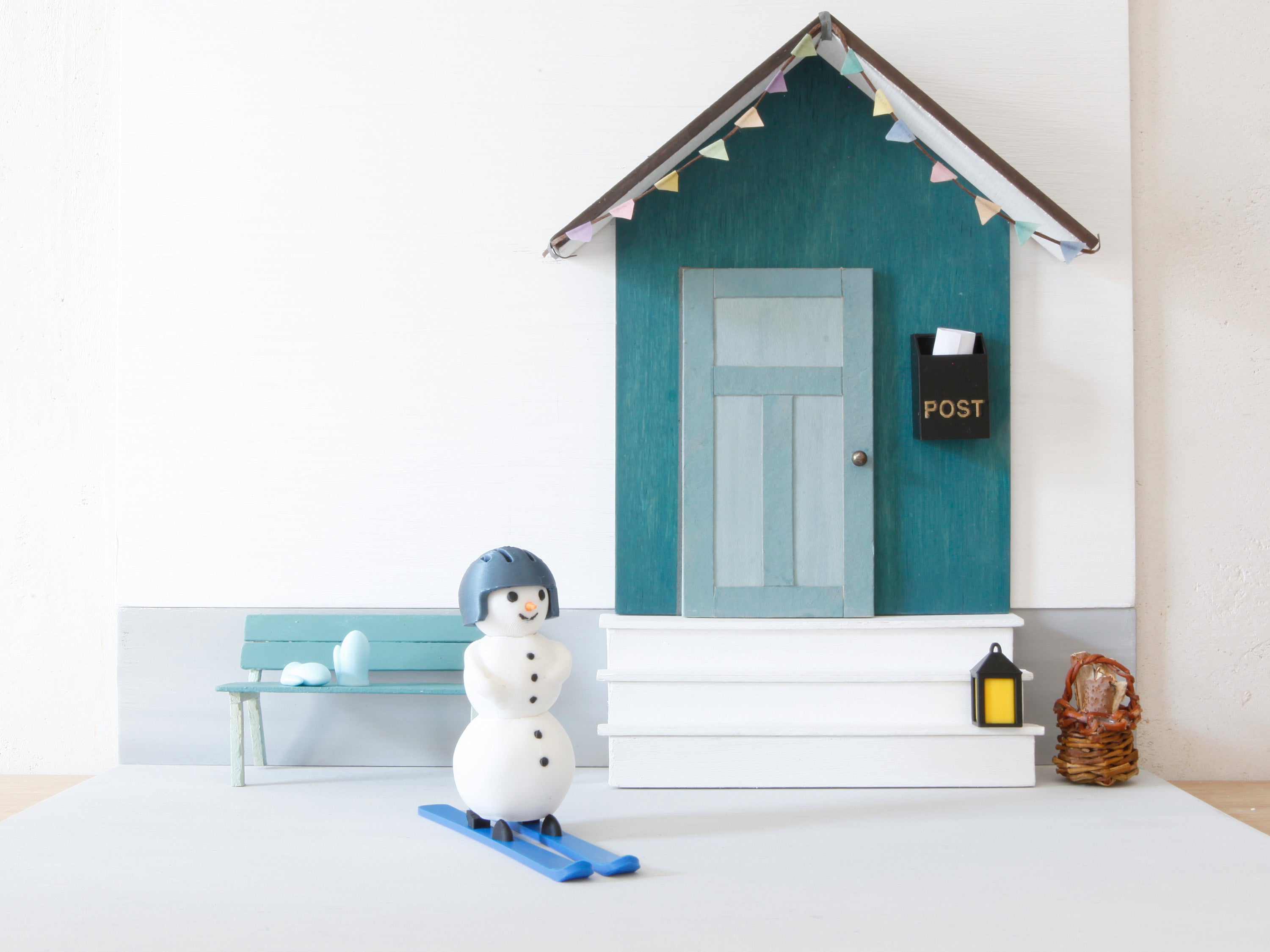 Miniatur Helm für die Wichteltür