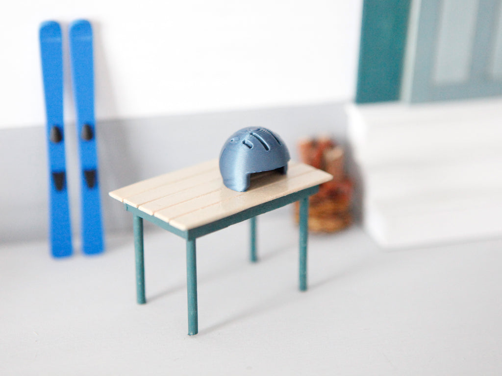 Miniatur Helm für die Wichteltür