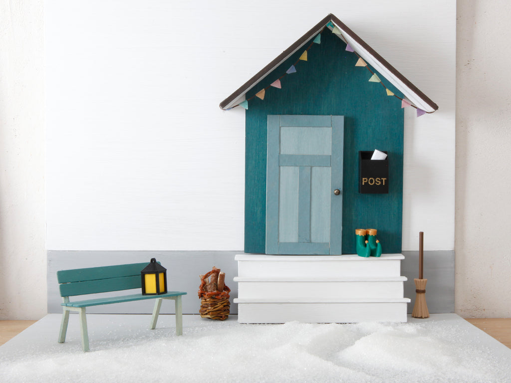 Miniatur Laterne für die Wichteltür