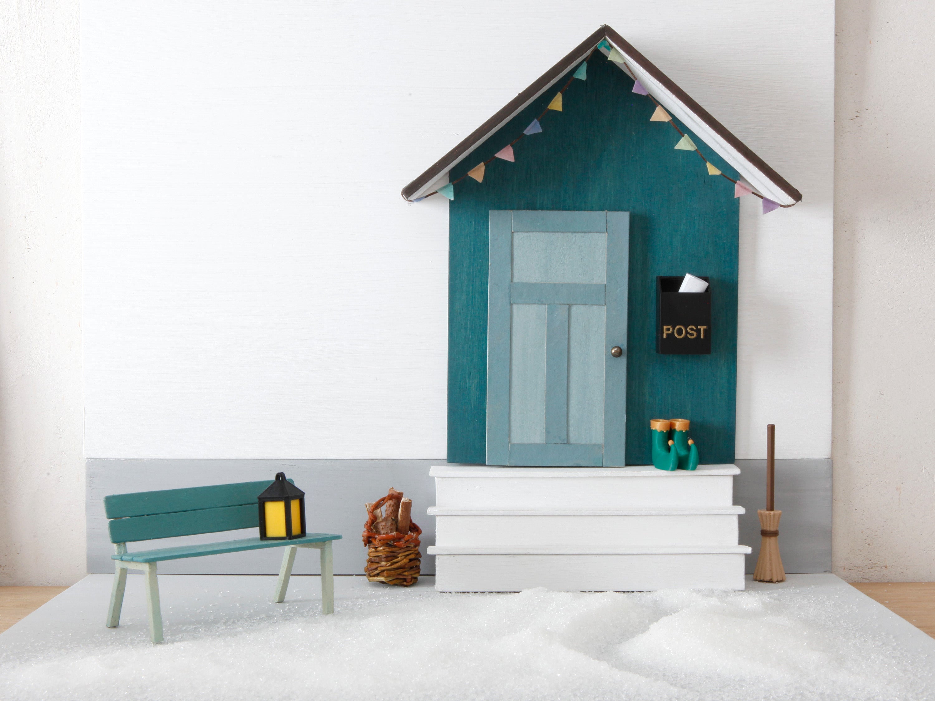 Miniatur Laterne für die Wichteltür