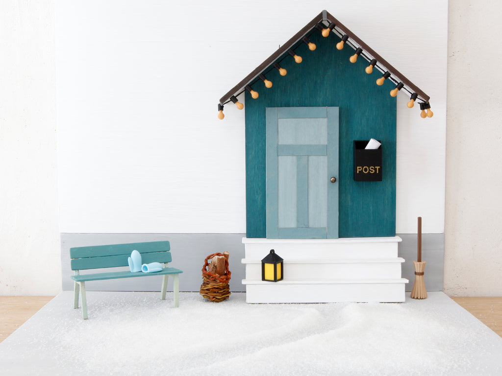 Miniatur Laterne für die Wichteltür