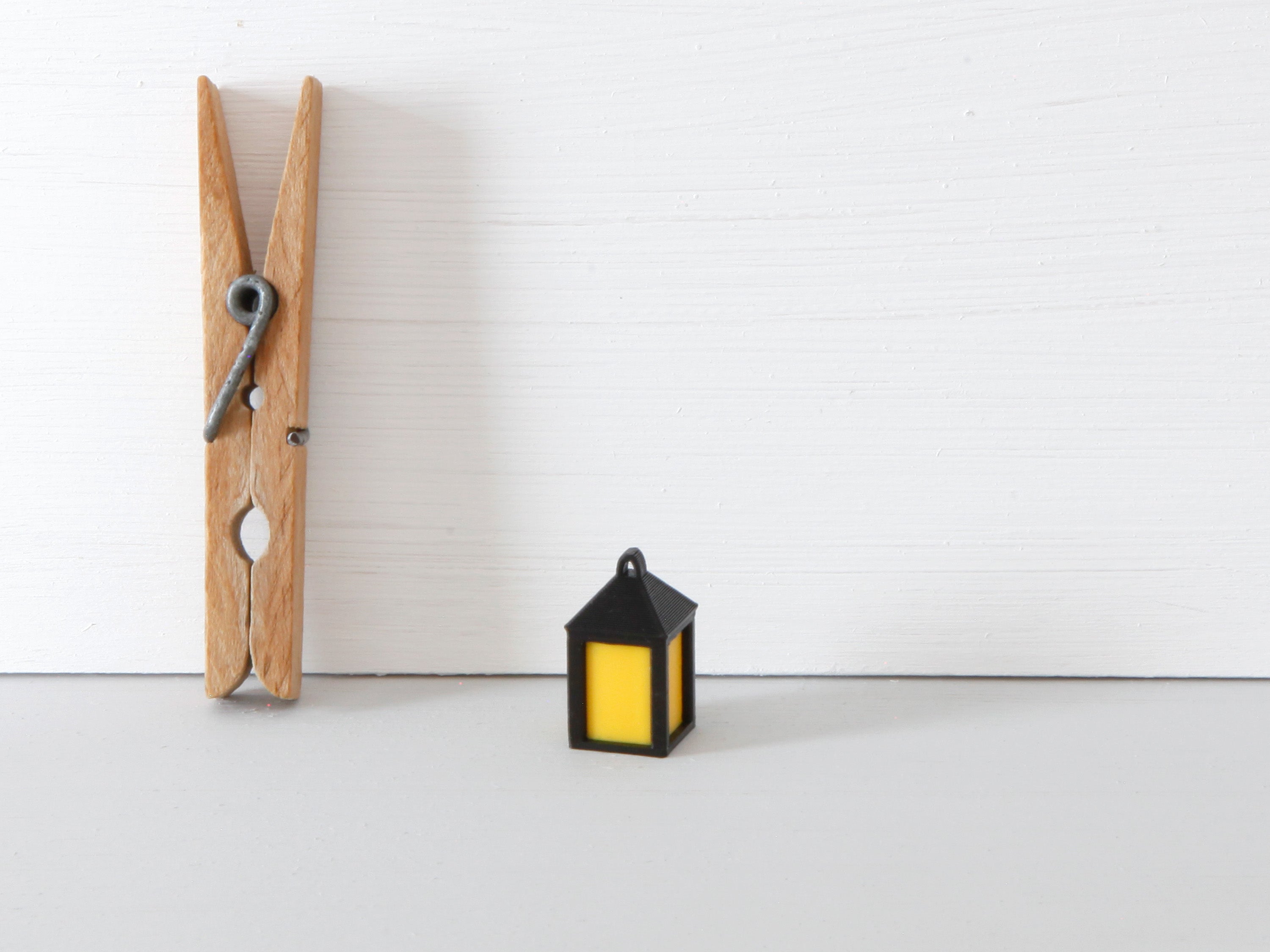 Miniatur Laterne für die Wichteltür