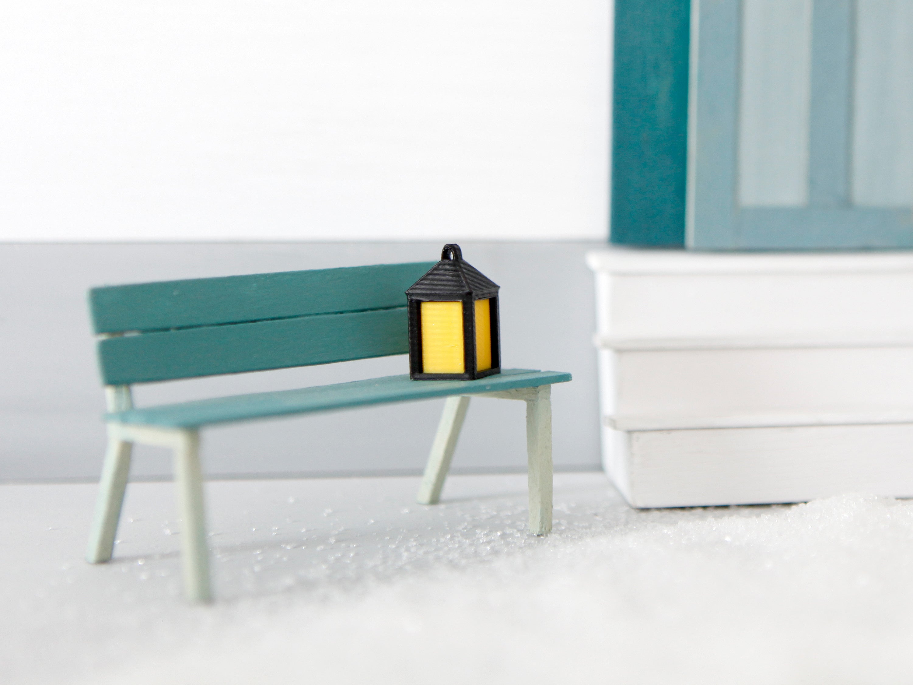 Miniatur Laterne für die Wichteltür