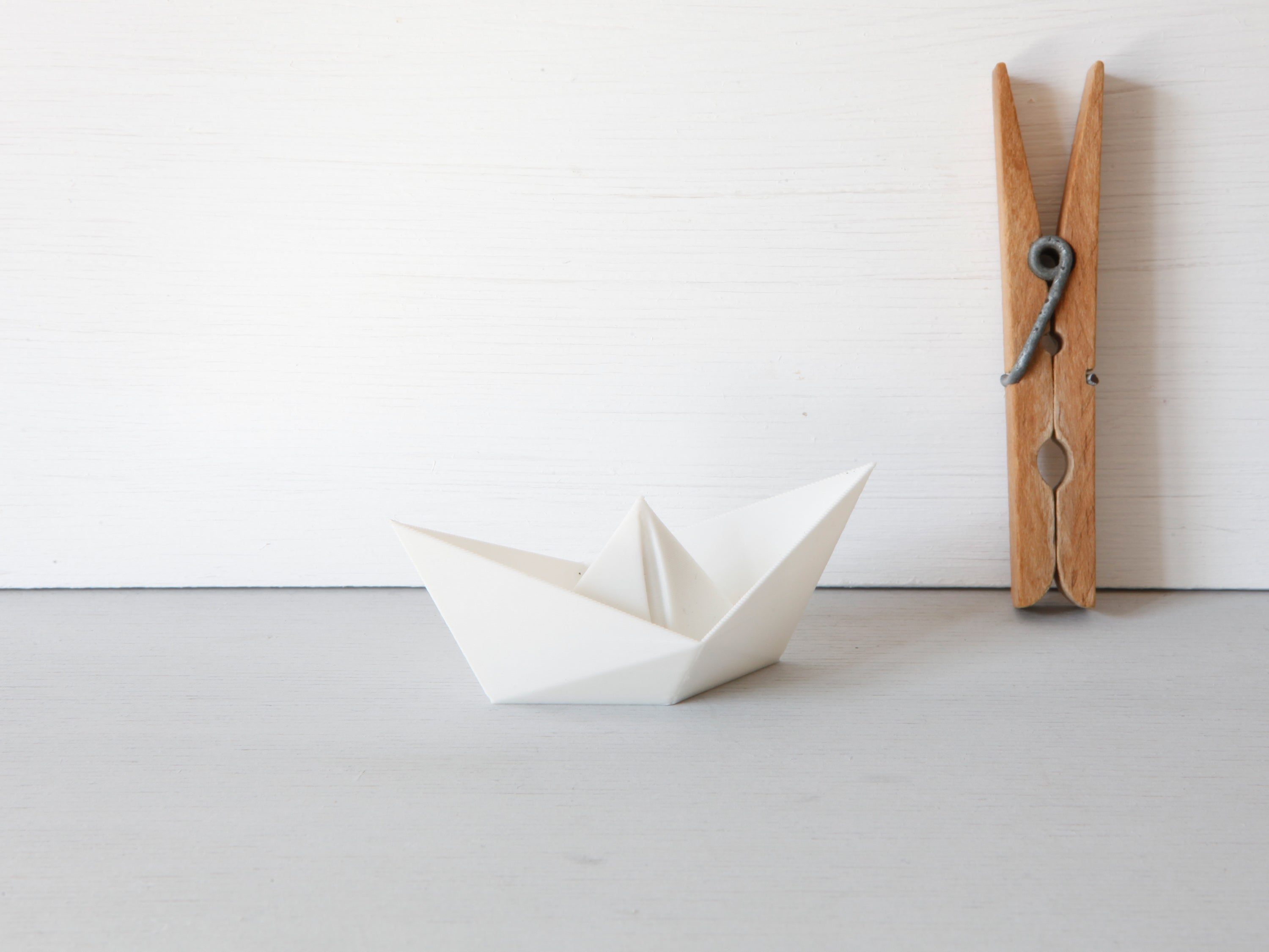 Miniatur Origami-Boot