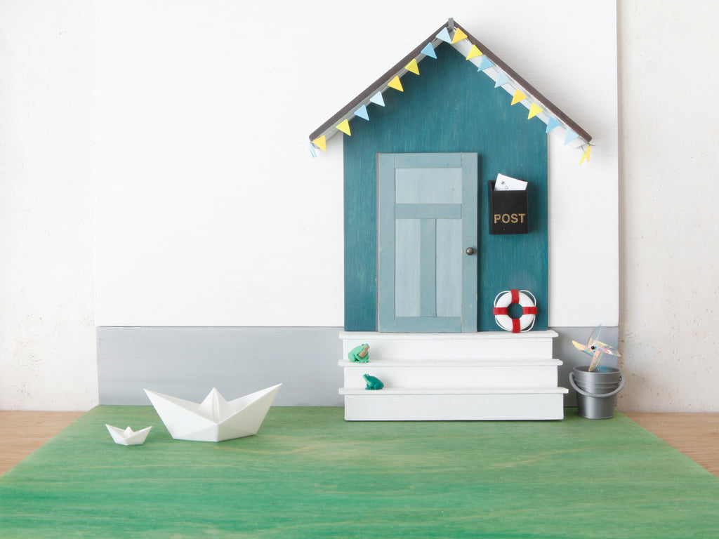 Miniatur Origami-Boote