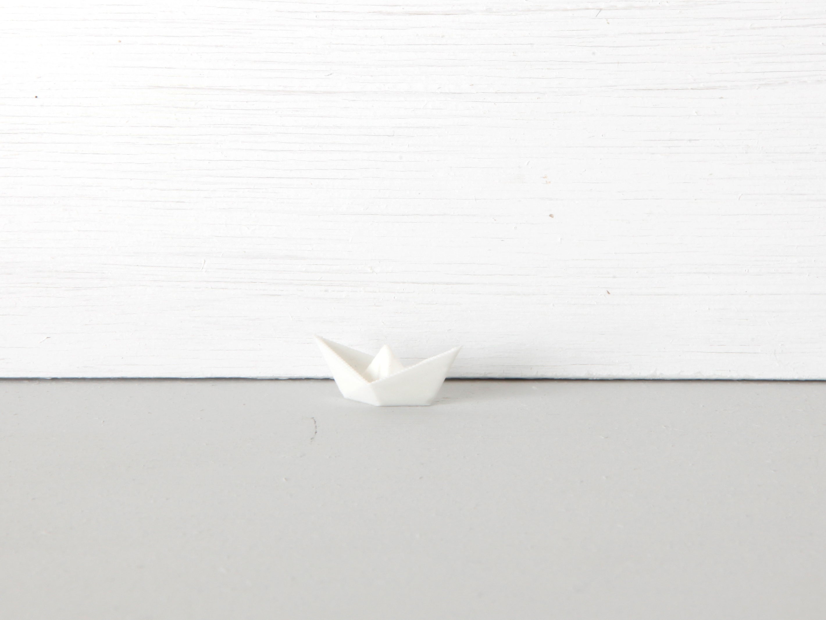 Miniatur Origami-Boote