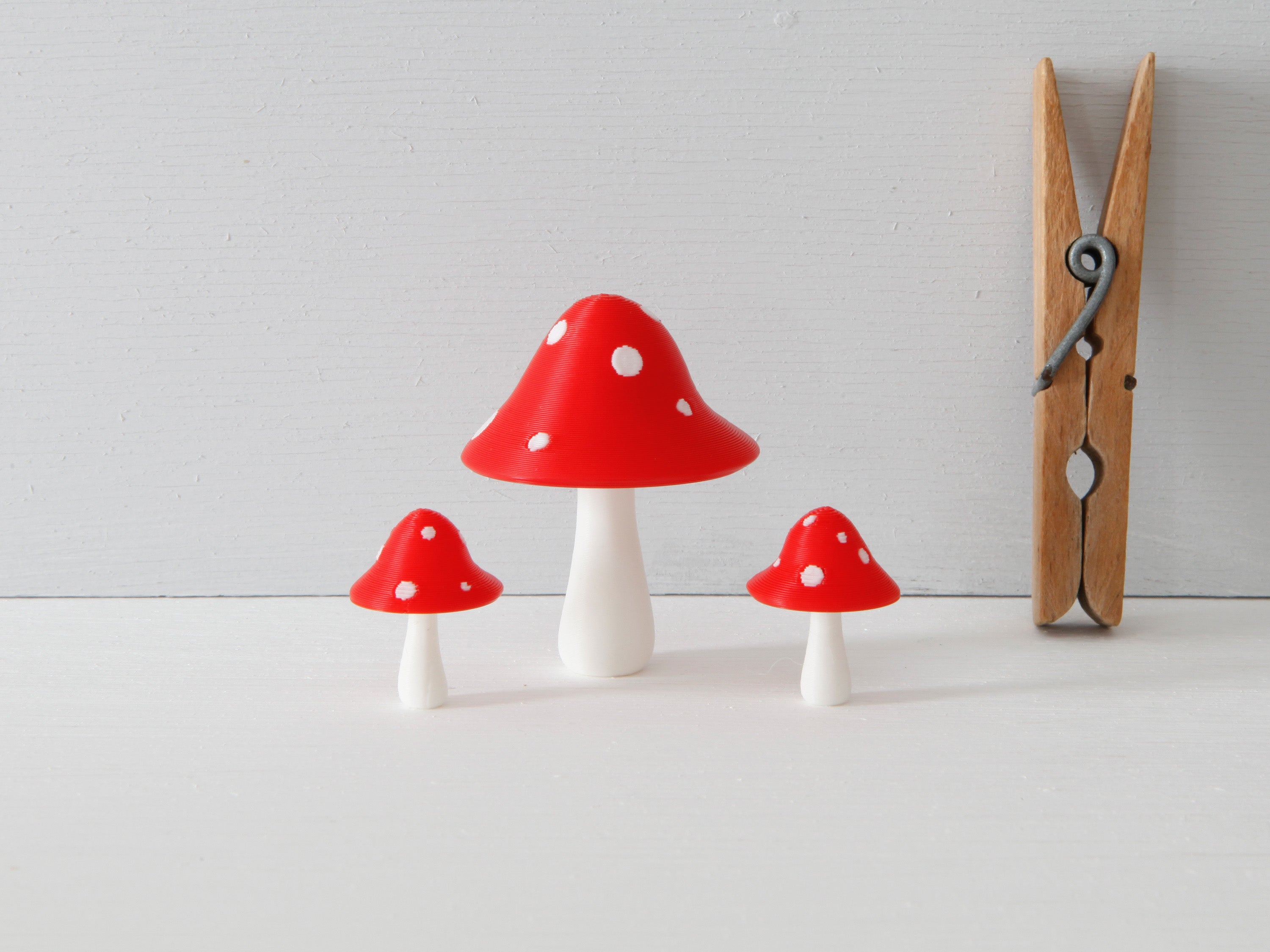 Miniatur Pilze - Set of 3