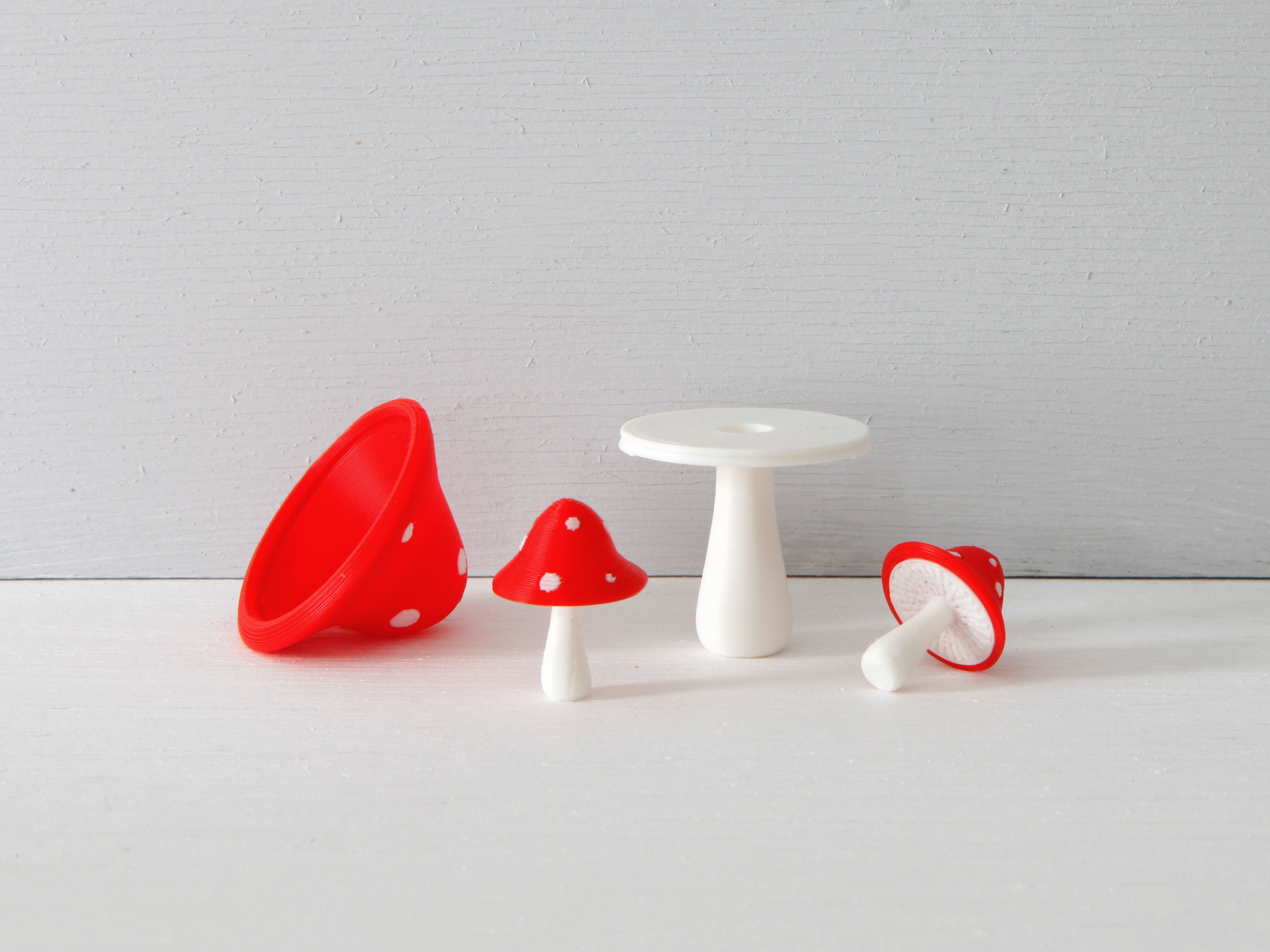 Miniatur Pilze - Set of 3