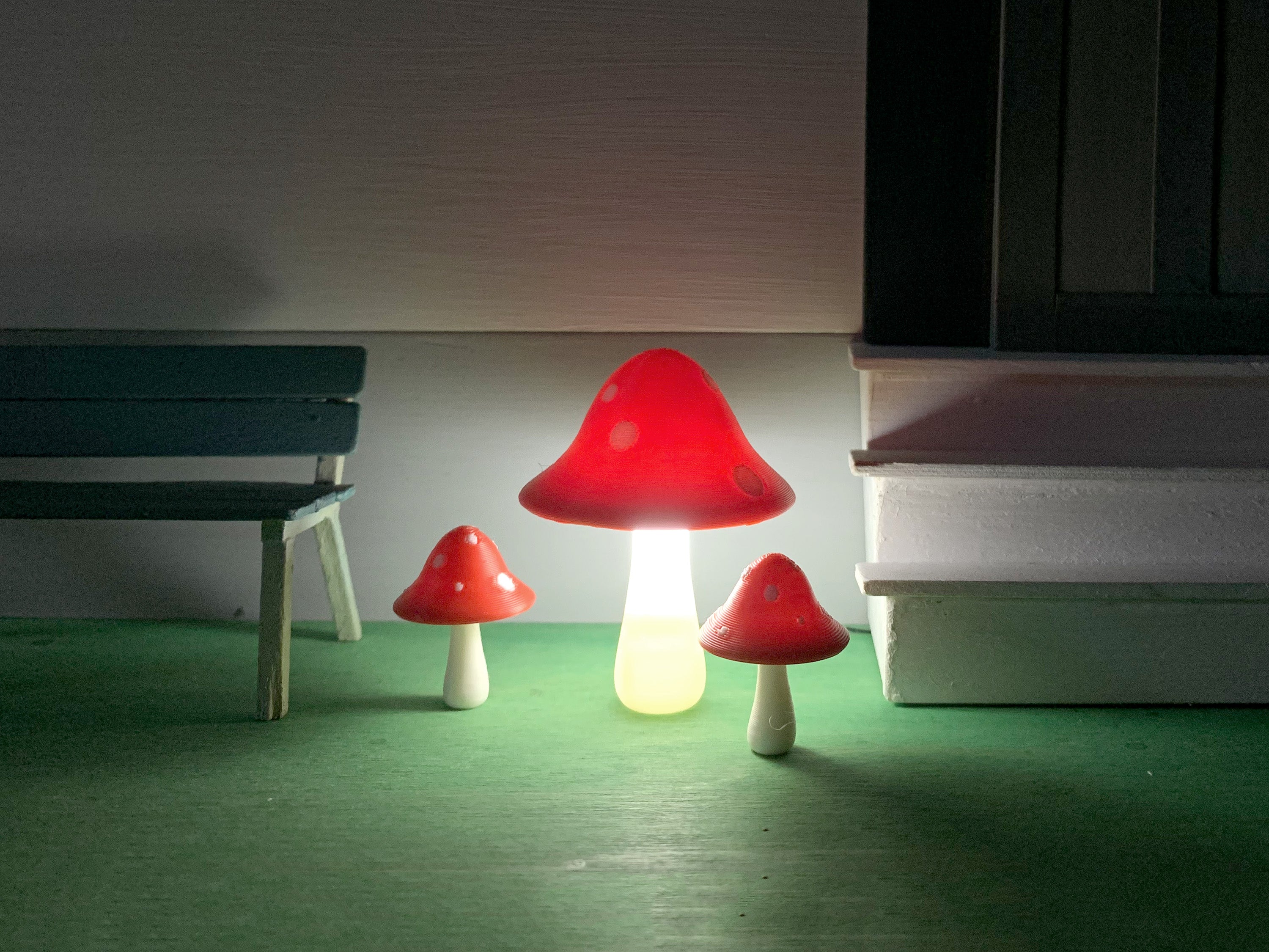 Miniatur Pilze - Set of 3