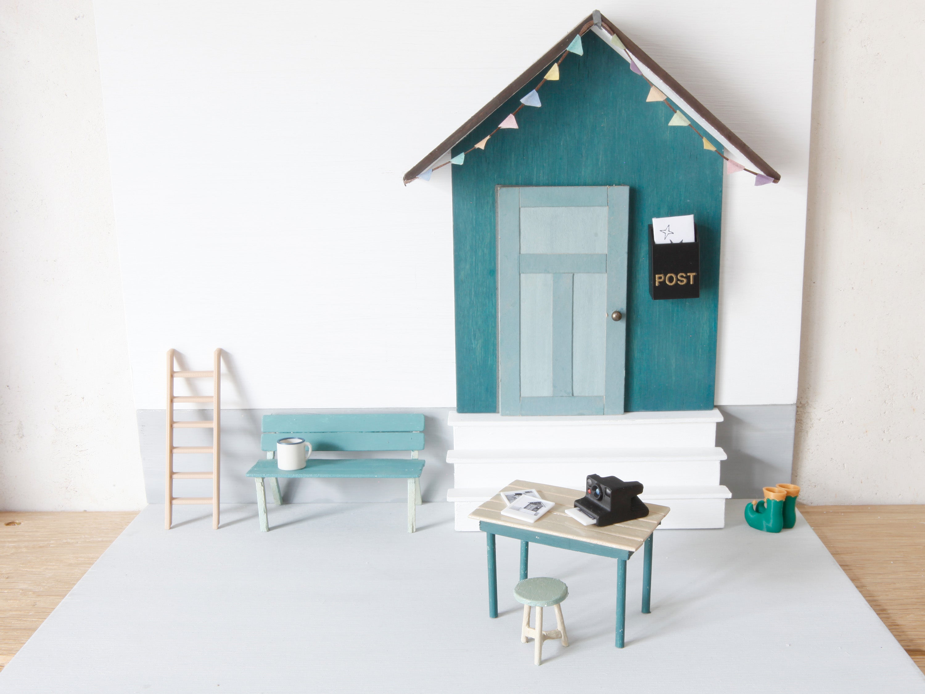 Miniatur Polaroid Sofortbild Kamera