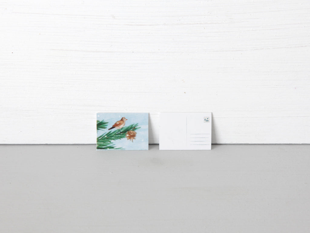 Miniatur Postkarten Set Aquarelle