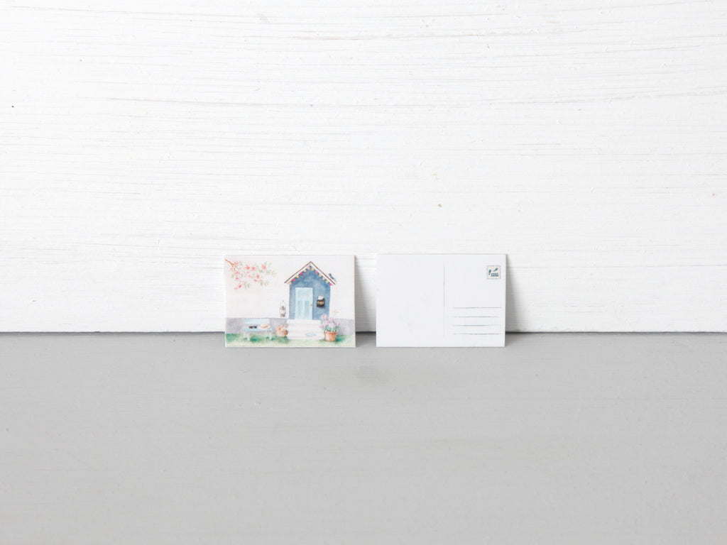 Miniatur Postkarten Set Aquarelle