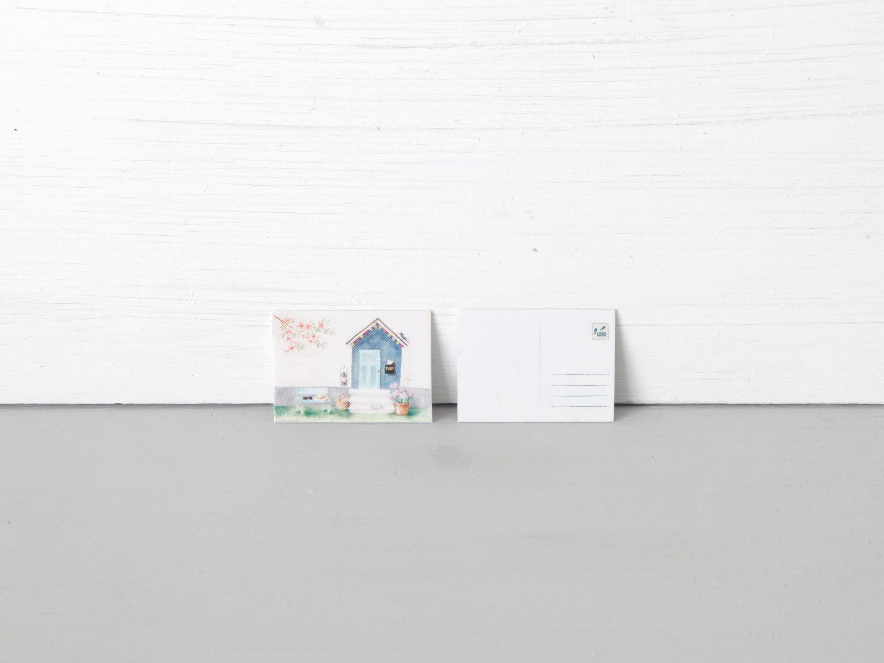 Miniatur Postkarten Set Aquarelle
