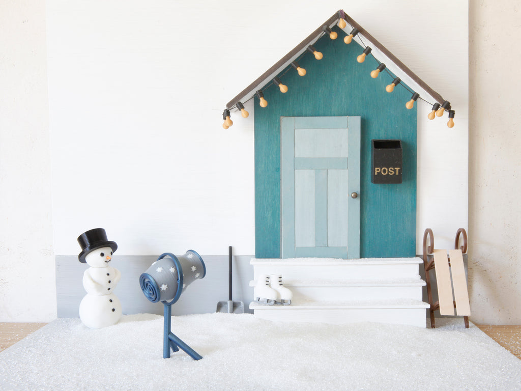 Miniatur Schneemacher