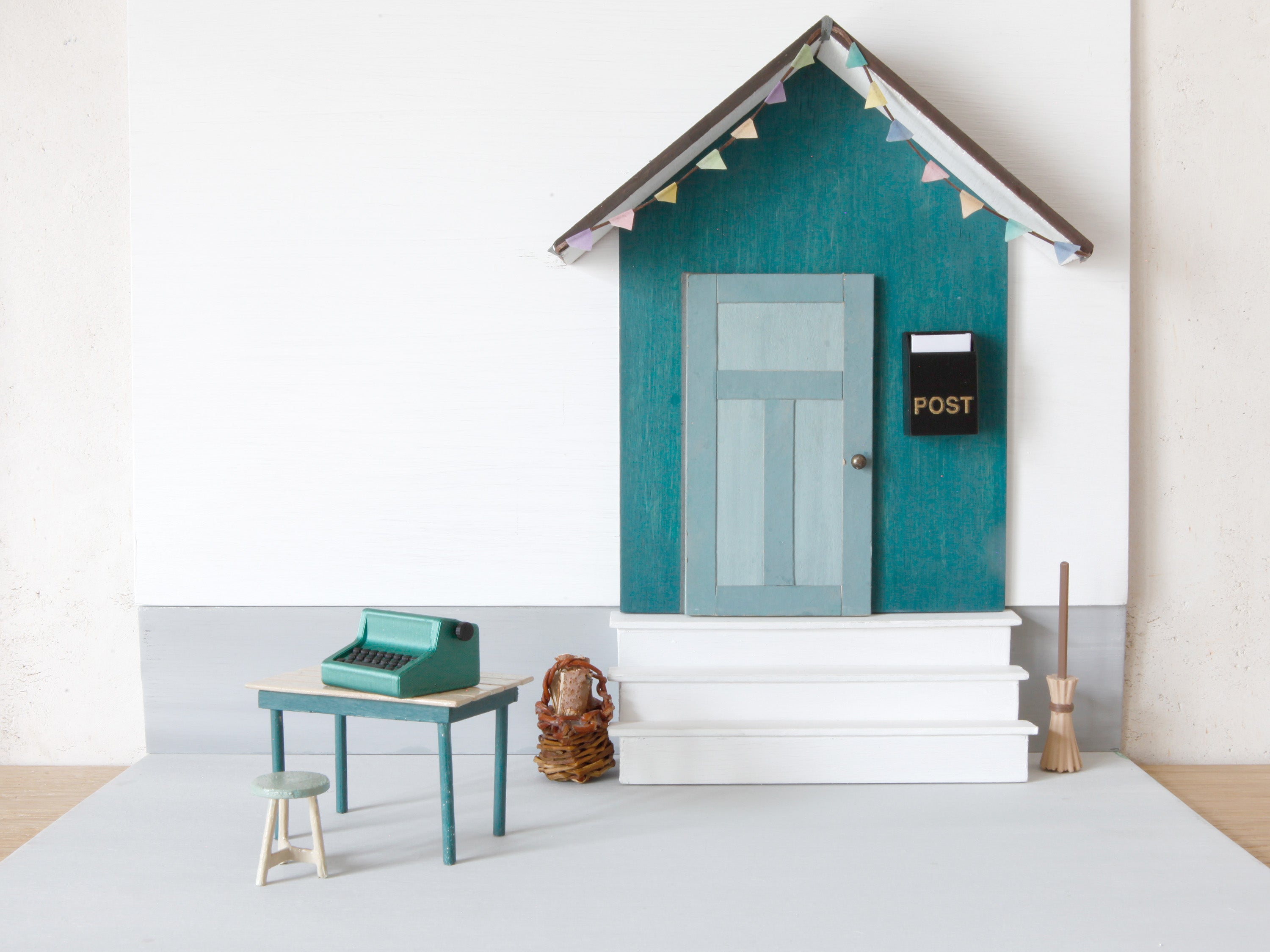 Miniatur Schreibmaschine für die Wichteltür