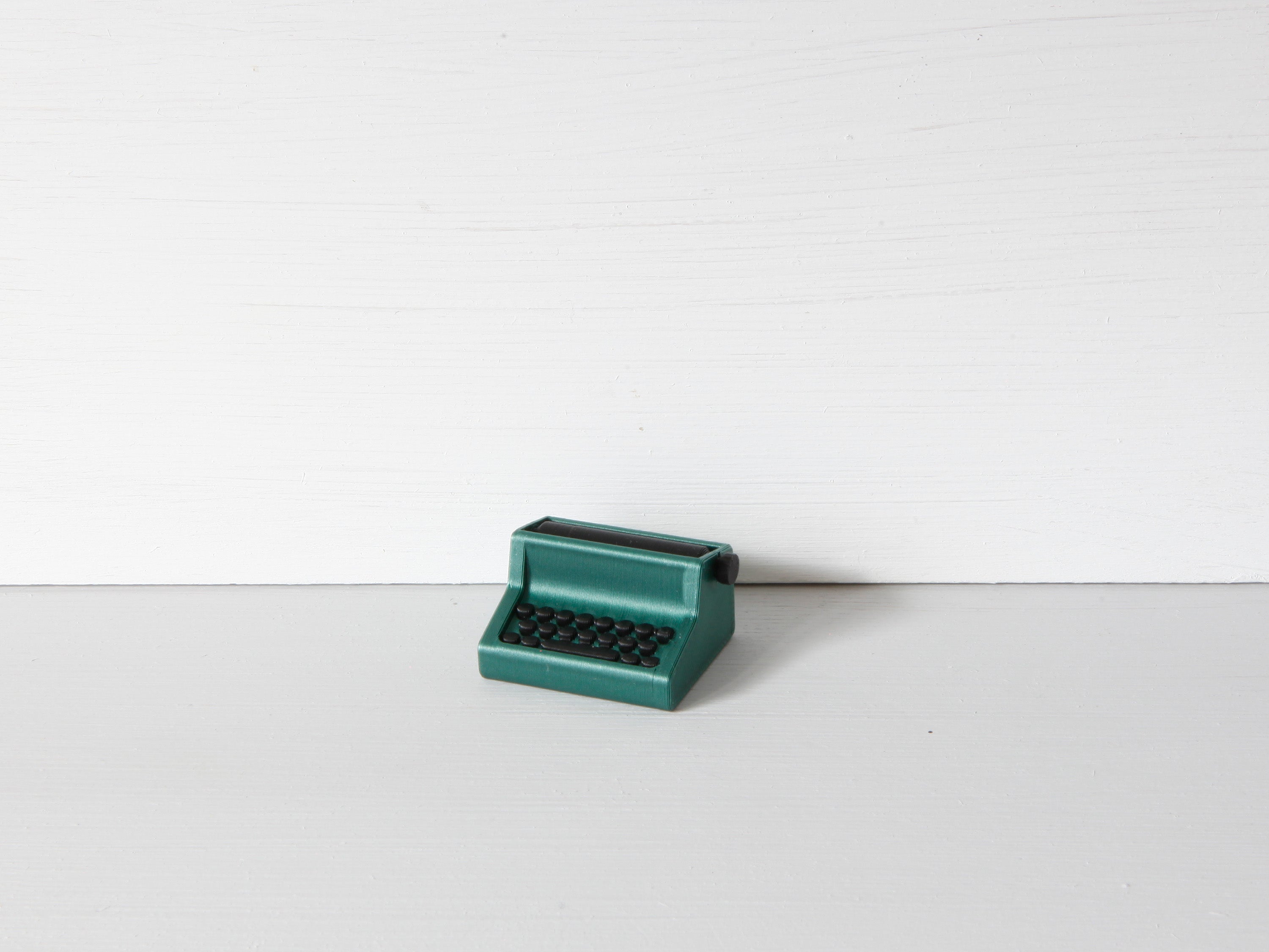 Miniatur Schreibmaschine für die Wichteltür