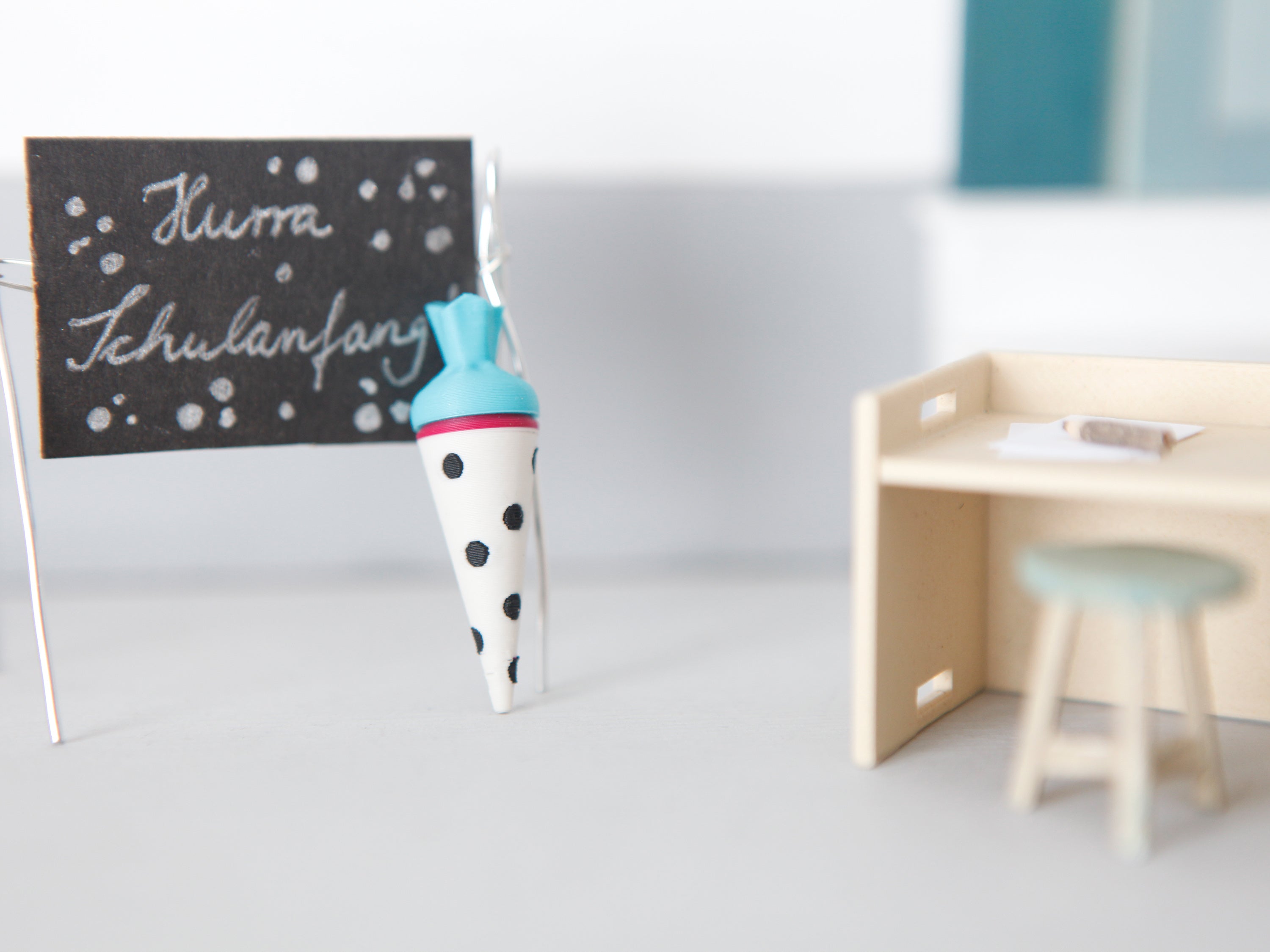 Miniatur Schultüte