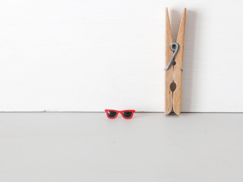 Miniatur Sonnenbrille
