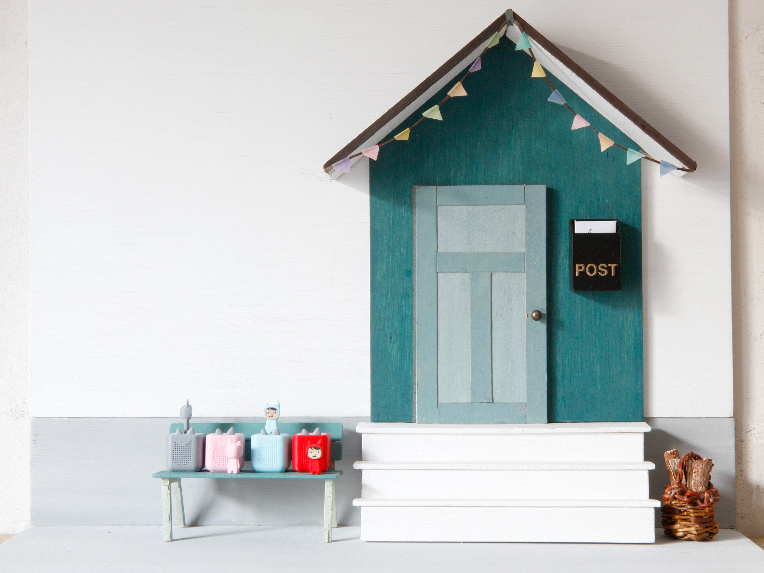 Miniatur Toniebox 2 mit Leuchtanzeige & Toniefigur