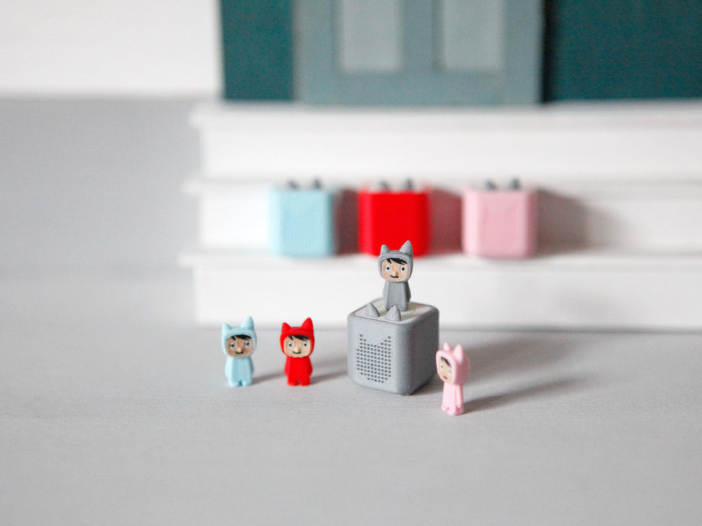 Miniatur Toniebox 2 mit Leuchtanzeige & Toniefigur