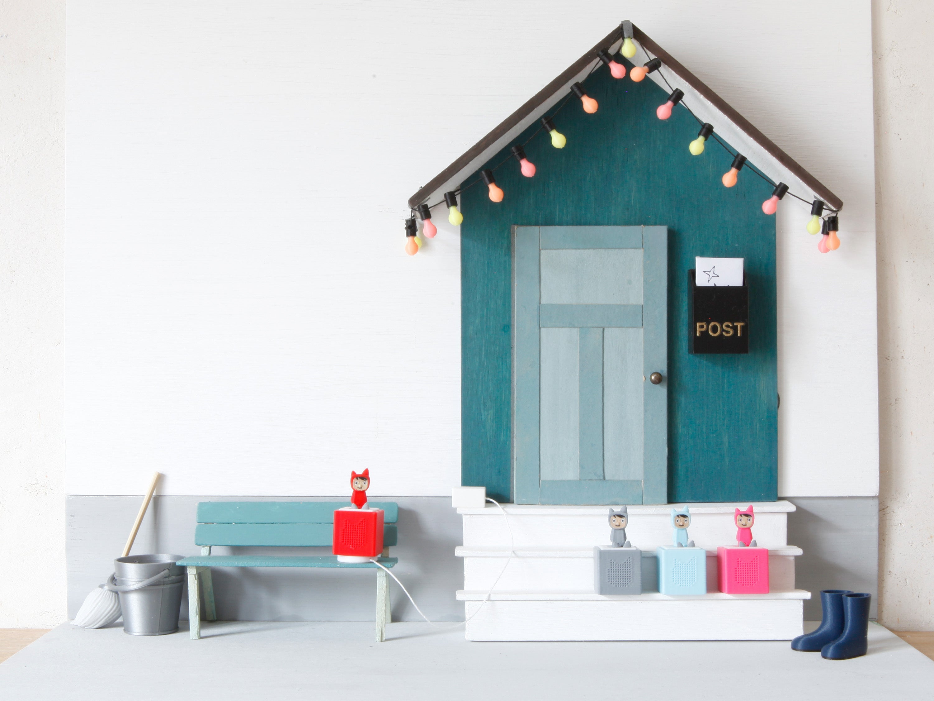 Miniatur Toniebox für die Wichteltür