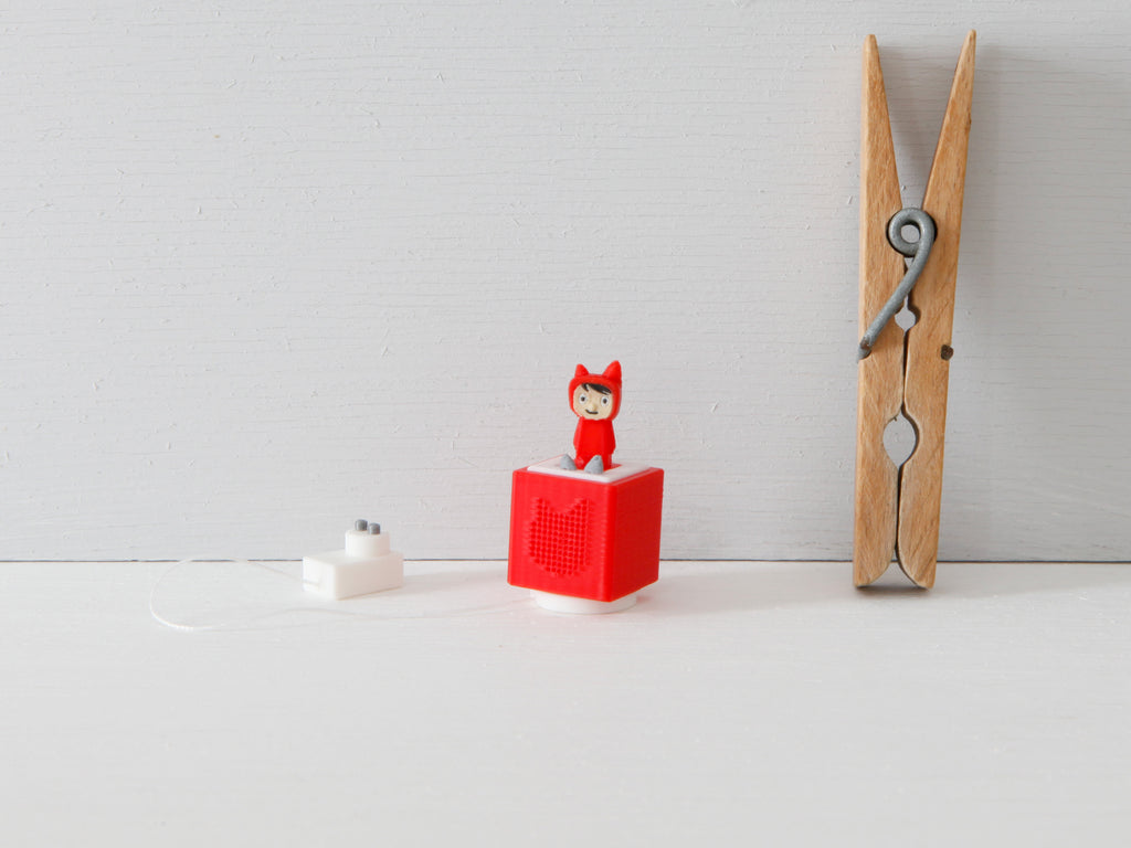 Miniatur Toniebox für die Wichteltür
