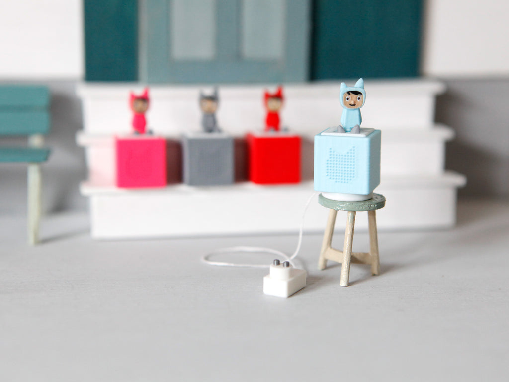 Miniatur Toniebox für die Wichteltür