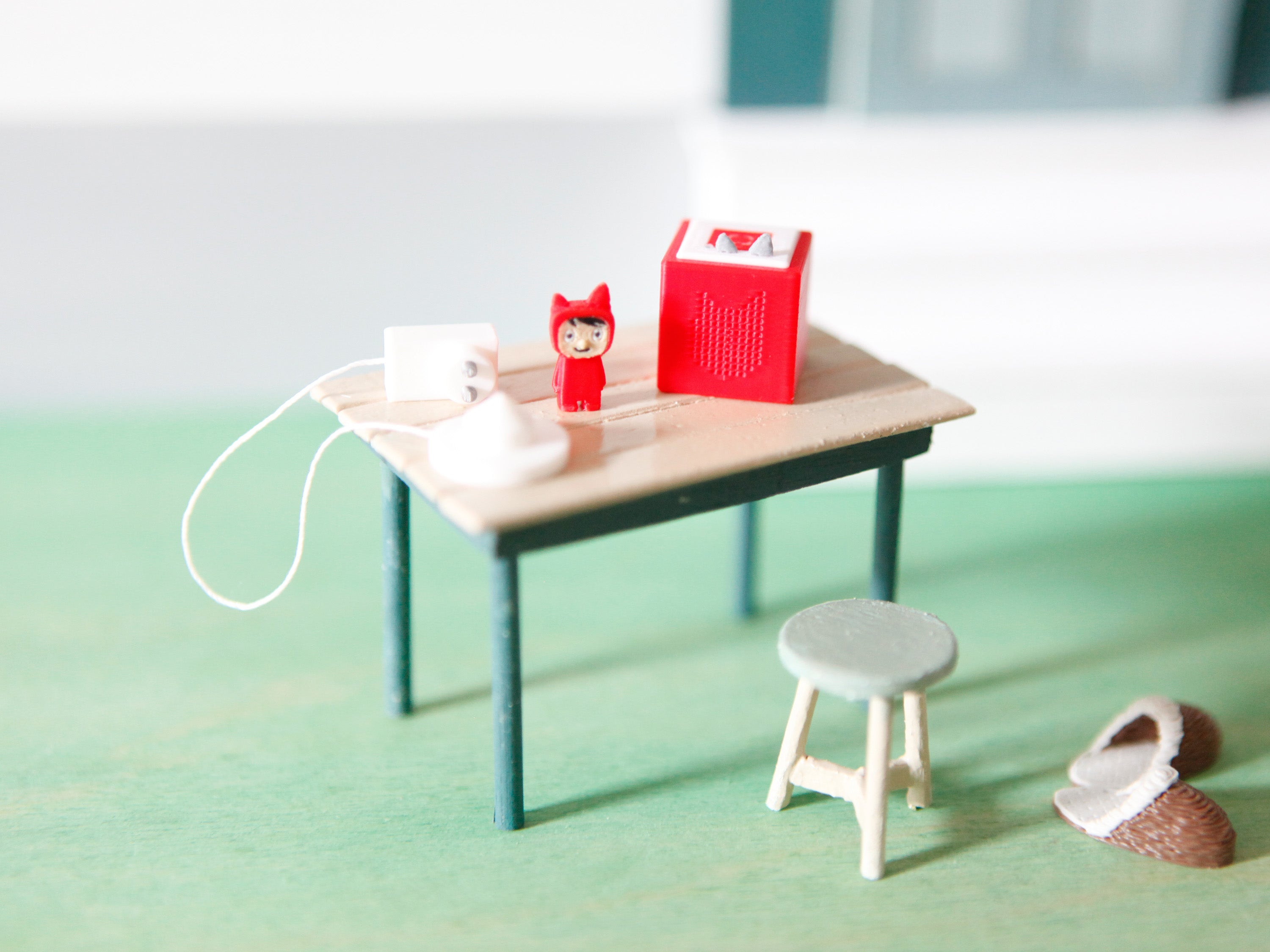 Miniatur Toniebox für die Wichteltür