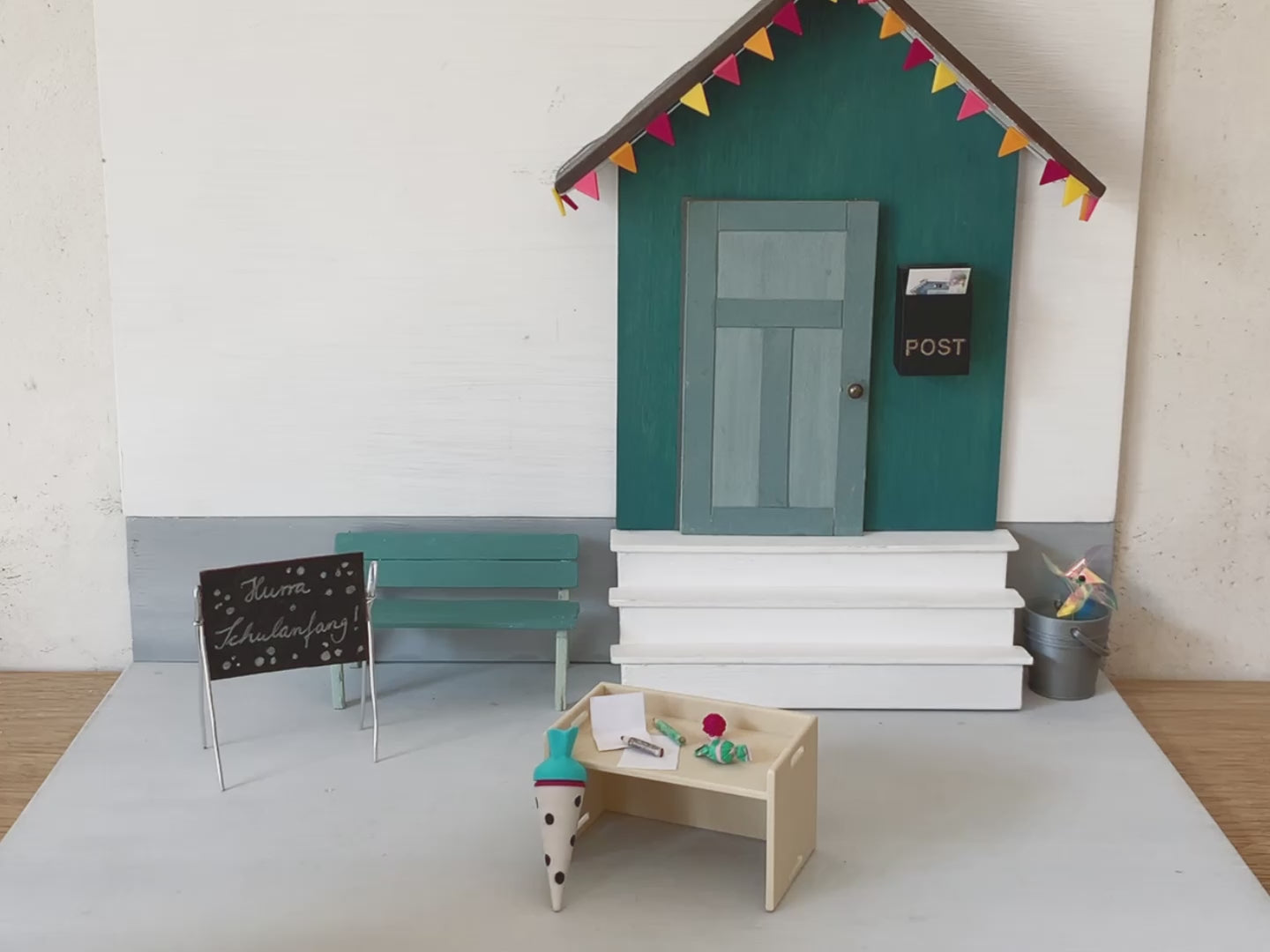 Miniatur Schultüte